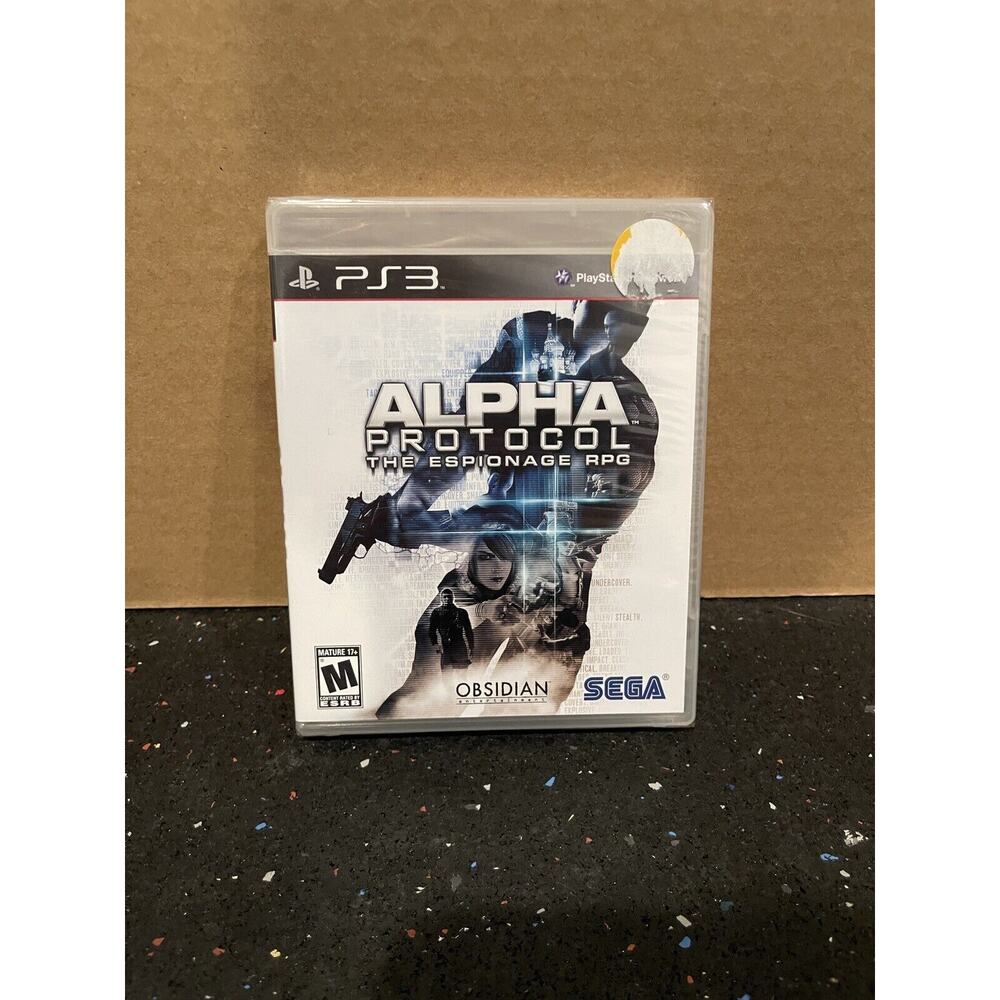 Alpha Protocol (PS3 PlayStation 3, 2010) New Sealed
